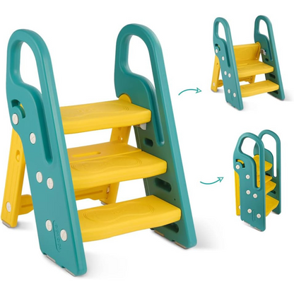 Adjustable and Foldable Step Stool