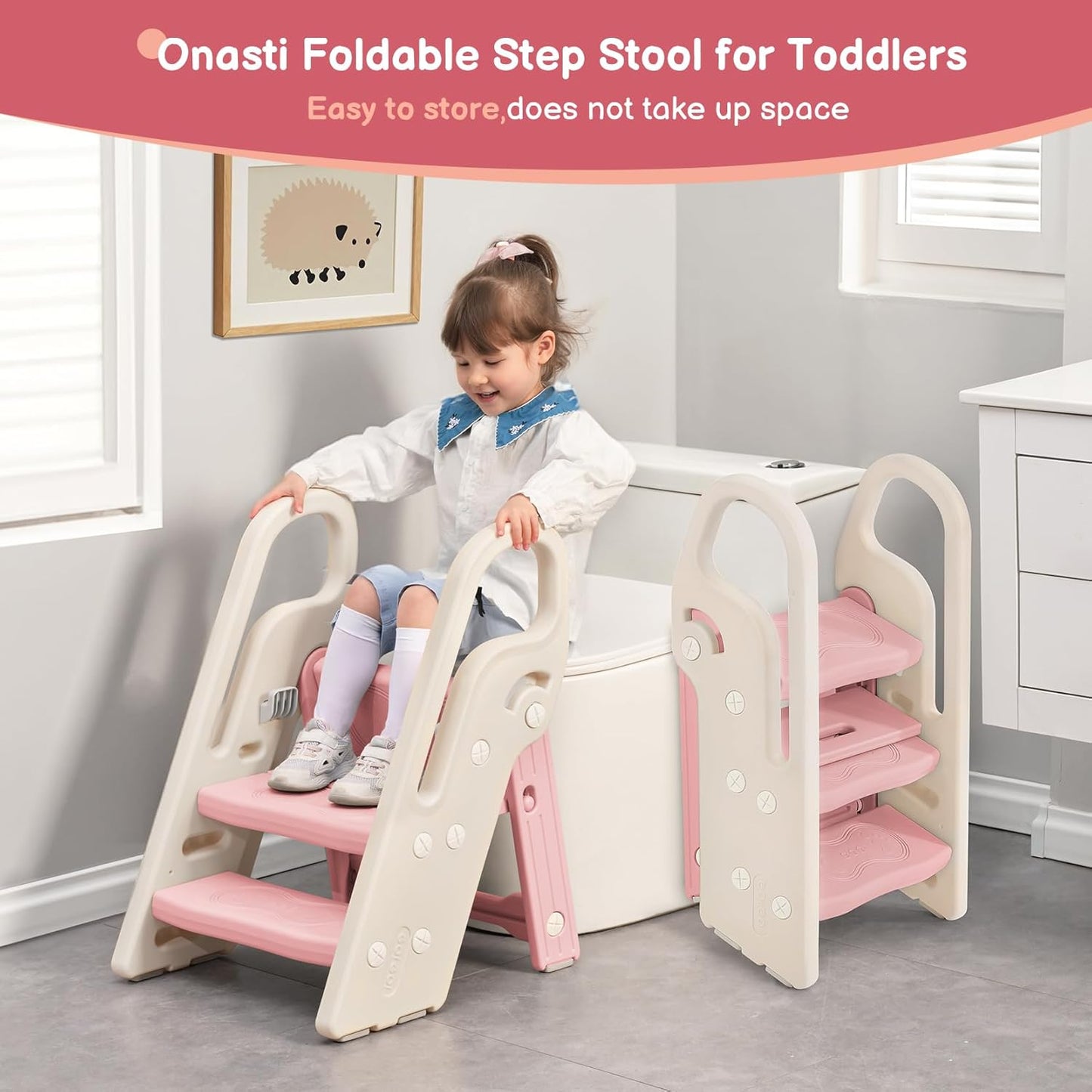 Adjustable and Foldable Step Stool