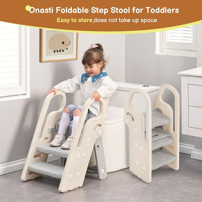 Adjustable and Foldable Step Stool