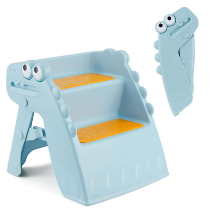 Onasti Toddler Step Stool Foldable Kids Step Stool