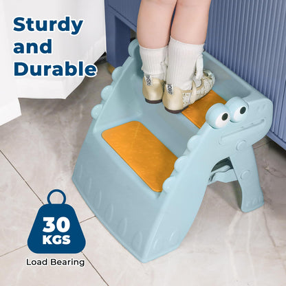 Onasti Toddler Step Stool Foldable Kids Step Stool