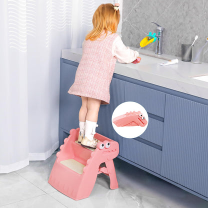 Onasti Toddler Step Stool Foldable Kids Step Stool